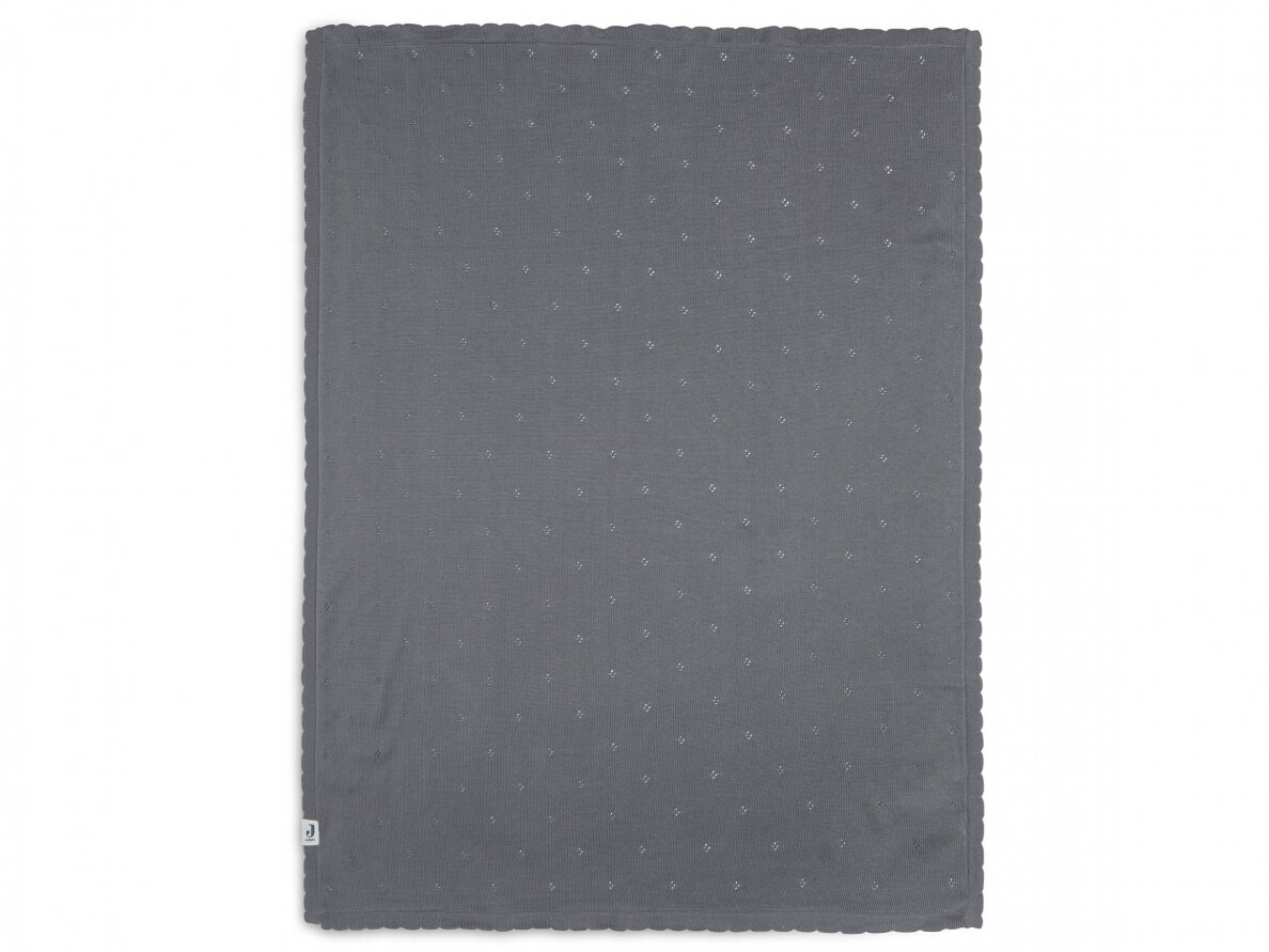 Jollein Pointelle  pledas 100x150 cm Storm Grey 1