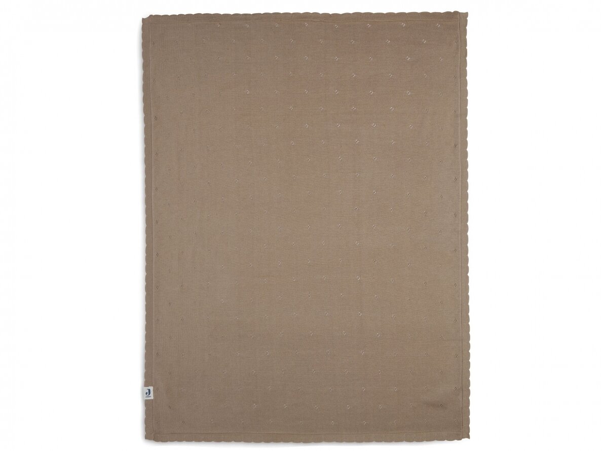 Jollein Pointelle pledas 75x100 cm Biscuit 1 Jollein Pointelle pledas 75x100 cm Biscuit 1