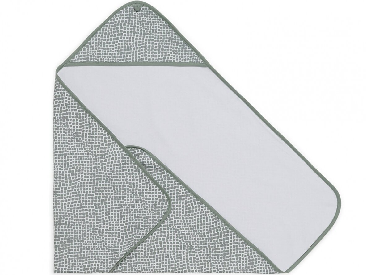 Jollein rankšluostis Snake Ash Green 75 x 75 cm Jollein rankšluostis Snake Ash Green 75 x 75 cm
