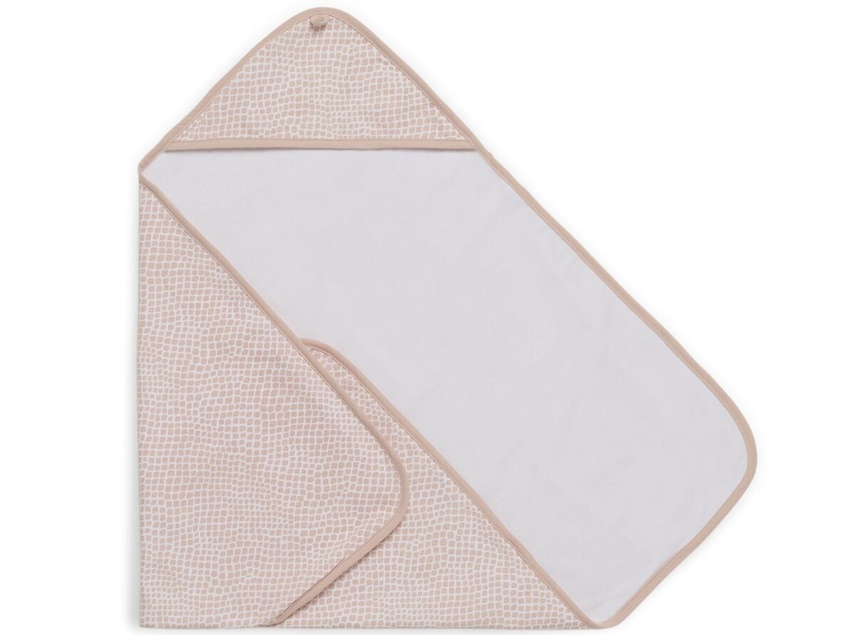 Jollein rankšluostis Snake Pale Pink 75 x 75 cm Jollein rankšluostis Snake Pale Pink 75 x 75 cm