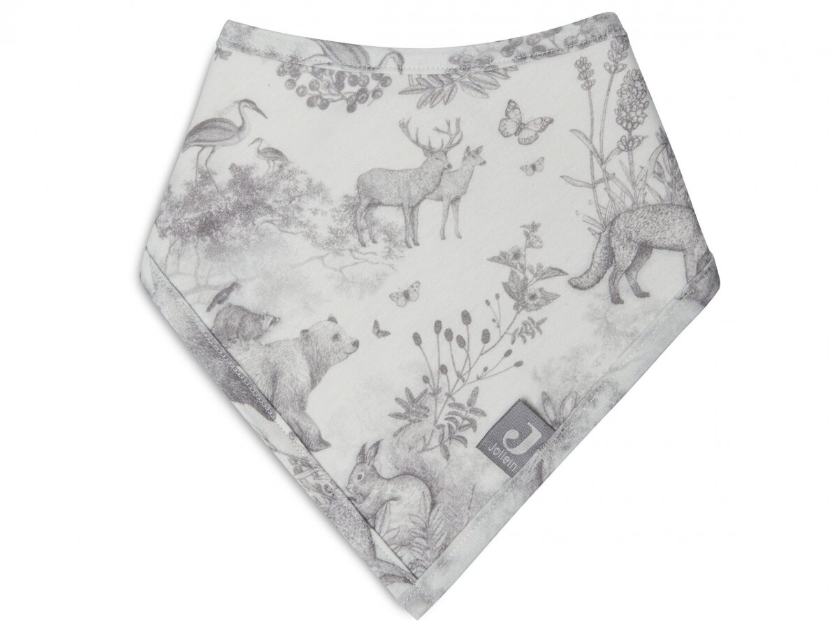 Jollein seilinukas Bib Bandana Blue Forest animals 2vnt 1 Jollein seilinukas Bib Bandana Blue Forest animals 2vnt 1