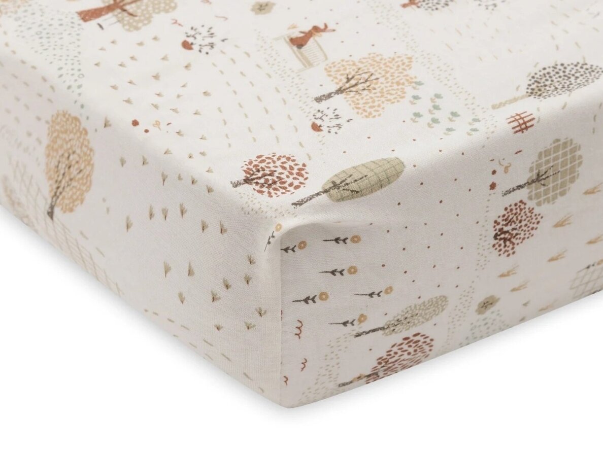 Fitted Sheet Jersey 40/50x80/90cm Tiny Park 1 Fitted Sheet Jersey 40/50x80/90cm Tiny Park 1