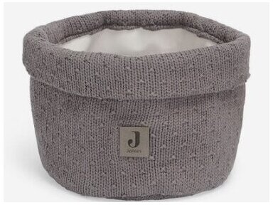 Jollein daiktadėžė Bliss Knit Storm grey Jollein daiktadėžė Bliss Knit Storm grey