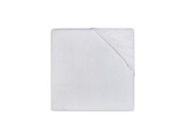 Фланелевая простыня Jollein на резинке Molton White 60x120