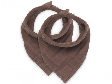 Jollein hidrofilinis seilinukas Bib Bandana Chestnut Jollein hidrofilinis seilinukas Bib Bandana Chestnut