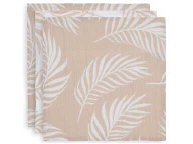 Jollein muslino merliukai 31x31 cm Nature Pale Pink 3vnt Jollein muslino merliukai 31x31 cm Nature Pale Pink 3vnt