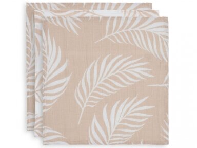 Jollein muslino audinio vystyklų rinkinys 70x70 Nature Pale Pink 3vnt Jollein muslino audinio vystyklų rinkinys 70x70 Nature Pale Pink 3vnt