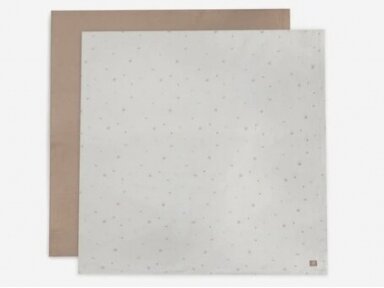 Хлопковые пелёнки Jollein 15x115cm Stargaze Biscuit 2 шт