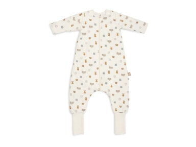 Sleeping bag with legs and removable sleeves Jollies Sand 92/98 cm