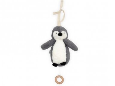 Jollein muzikinis kabinamas žaislas Pinguin Storm Grey Jollein muzikinis kabinamas žaislas Pinguin Storm Grey