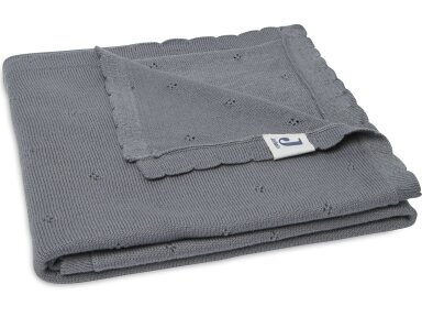 Jollein Pointelle  pledas 100x150 cm Storm Grey