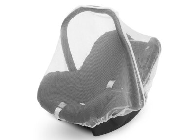 Jollein universalus tinkliukas nuo vabzdžių automobilinei kėdutei 0-13kg Jollein universalus tinkliukas nuo vabzdžių automobilinei kėdutei 0-13kg