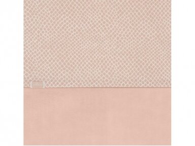 Пододеяльник Jollein Snake Pale Pink 75x100 см.