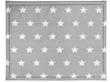 Коврик Jollein Little Star 75x95 см. Темно-серый