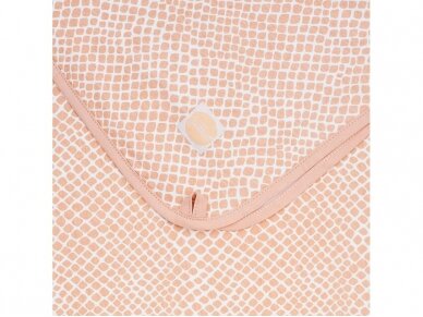 Jollein anklodė lopšiui Snake Pale Pink 75x100