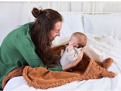 Jollein Wrap Blanket Bunny Ash green 1