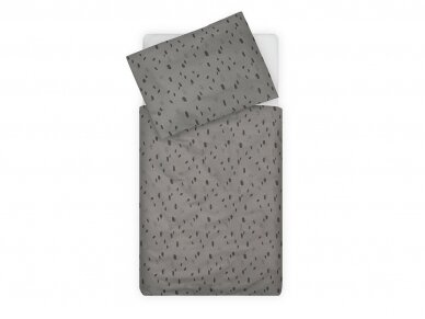 Комплект одеяла и наволочки Jollein Spot Storm Grey 100x140 см. Комплект одеяла и наволочки Jollein Spot Storm Grey 100x140 см.