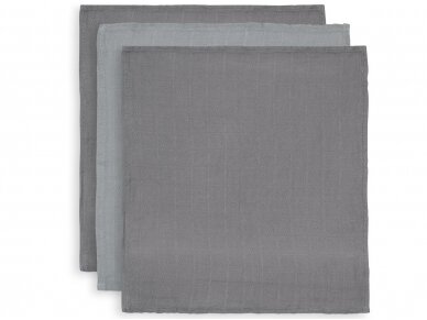 Пелёнки Jollein бамбуковые гидрофильные Storm Grey 3 шт.(31 x 31 cm) Пелёнки Jollein бамбуковые гидрофильные Storm Grey 3 шт.(31 x 31 cm)