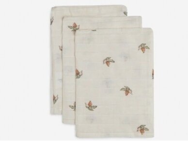 Комплект пелёнок Jollein из бамбуковой ткани 31х31 Farm 3 шт Roseship Комплект пелёнок Jollein из бамбуковой ткани 31х31 Farm 3 шт Roseship