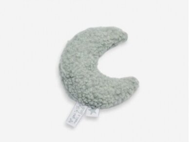 Jollein Rattle Moon Ash Green Jollein Rattle Moon Ash Green