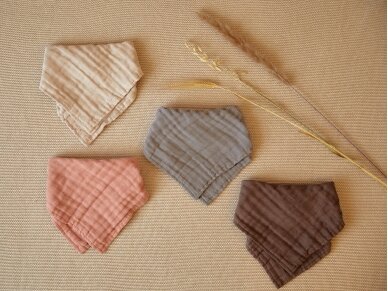 Jollein hidrofilinis seilinukas Bib Bandana Storm Grey 5 Jollein hidrofilinis seilinukas Bib Bandana Storm Grey 5