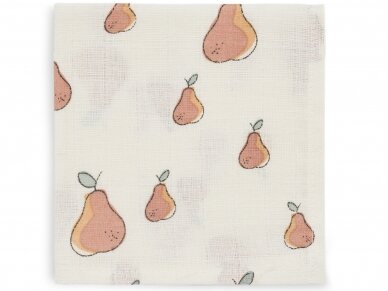 Комплект муслиновых пелёнок Jollein 70x70 cm Pear 3 шт 2 Комплект муслиновых пелёнок Jollein 70x70 cm Pear 3 шт 2