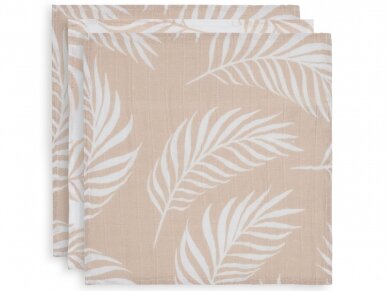 Комплект муслиновых пелёнок Jollein 115X115 NATURE PALE PINK 2шт Комплект муслиновых пелёнок Jollein 115X115 NATURE PALE PINK 2шт
