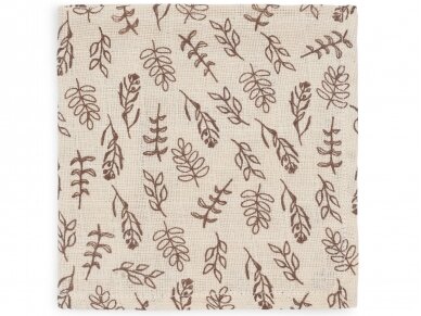 Комплект муслиновых пелёнок Jollein 70x70 Meadow Chesnut 3 шт 1 Комплект муслиновых пелёнок Jollein 70x70 Meadow Chesnut 3 шт 1