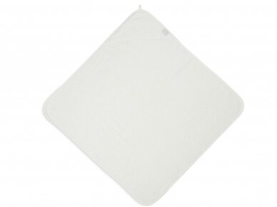 Jollein kilpinis rankšluostis su gobtuvu Terry Ivory 75x75 cm 2 Jollein kilpinis rankšluostis su gobtuvu Terry Ivory 75x75 cm 2