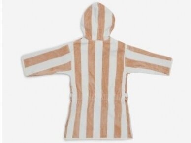 Jollein kilpinis vonios chalatėlis 1-2 metai Stripe Terry Biscuit GOTS 1 Jollein kilpinis vonios chalatėlis 1-2 metai Stripe Terry Biscuit GOTS 1