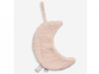 Jollein kramtuko ar čiulptuko laikiklis Moon Pale Pink Jollein kramtuko ar čiulptuko laikiklis Moon Pale Pink