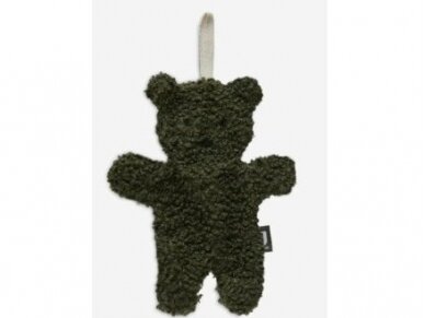 Teat Cloth Teddy Bear Leaf Green