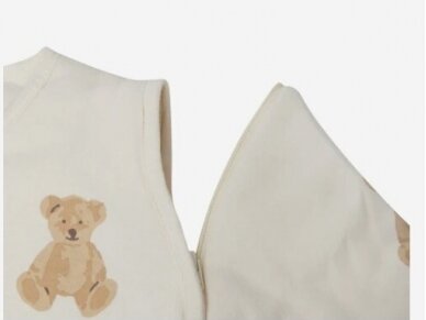 Jollein kūdikio miegmaišis su nusegamomis rankovėmis Teddy Bear 70cm 3 Jollein kūdikio miegmaišis su nusegamomis rankovėmis Teddy Bear 70cm 3