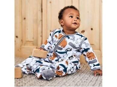 Jollein kūdikio miegmaišis su nusegamomis rankovėmis POLAR 70cm 1