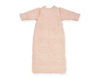 Jollein kūdikio miegmaišis su nusegamomis rankovėmis Snake Pale Pink 110cm 2 Jollein kūdikio miegmaišis su nusegamomis rankovėmis Snake Pale Pink 110cm 2