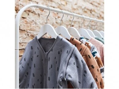 Jollein kūdikio miegmaišis su nusegamomis rankovėmis SPOT Storm Grey 110cm 1 Jollein kūdikio miegmaišis su nusegamomis rankovėmis SPOT Storm Grey 110cm 1