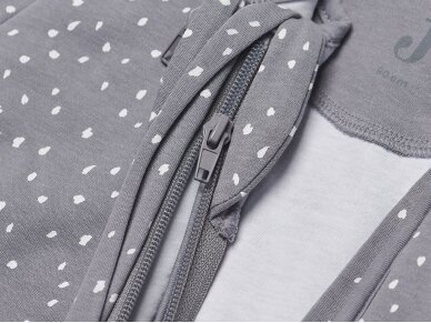 Jollein kūdikio miegmaišis 4-seasons Spickle Grey 110cm 3 Jollein kūdikio miegmaišis 4-seasons Spickle Grey 110cm 3