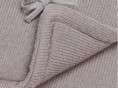 Jollein lovytės apsaugos 35x180cm Bliss Knit Storm Grey 2 Jollein lovytės apsaugos 35x180cm Bliss Knit Storm Grey 2