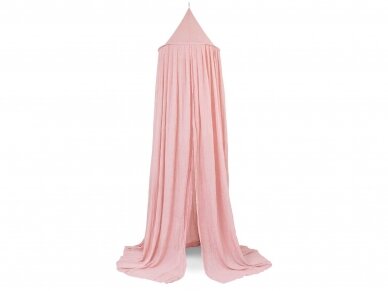 Jollein lovytės baldakimas Blush Pink 245cm Jollein lovytės baldakimas Blush Pink 245cm
