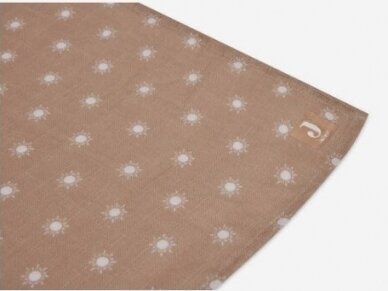 Хлопковые пелёнки Jollein 115x115cm PointelleSun Biscuit 1 Хлопковые пелёнки Jollein 115x115cm PointelleSun Biscuit 1