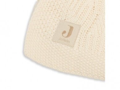 Плед Jollein вязаный на кроватку Spring ivory 75 х 100 см 2 Плед Jollein вязаный на кроватку Spring ivory 75 х 100 см 2