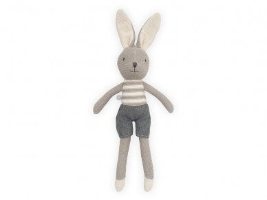 Мягкая вязанная игрушка Jollein  Кролик  Joey