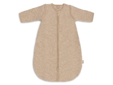 Jollein merino vilnos miegmaišis su nuimamos rankovėmis 60cm Felted Natural 2 - 2,5 TOG