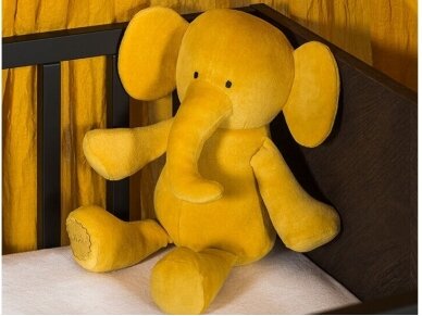 Jollein cuddle elephant Mustard 1