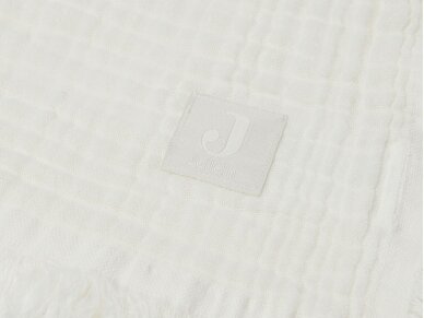 Jollein muslino pledas 75x100 cm Fringe Ivory 3