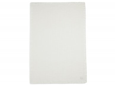 Jollein muslino pledas 75x100 cm Fringe Ivory 1