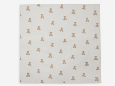 Muslin diapers Hydrophil 115x115cm Teddy Bear 2 pieces 1 Muslin diapers Hydrophil 115x115cm Teddy Bear 2 pieces 1
