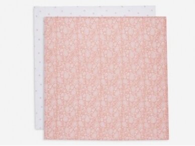 Muslin diapers Hydrophil 115x115cm Paisley Halo Rosewood GOTS 2 pieces Muslin diapers Hydrophil 115x115cm Paisley Halo Rosewood GOTS 2 pieces
