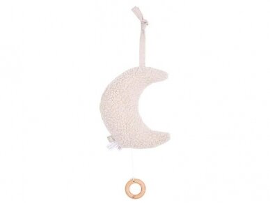 Jollein muzikinis kabinamas žaislas Moon Nougat Jollein muzikinis kabinamas žaislas Moon Nougat