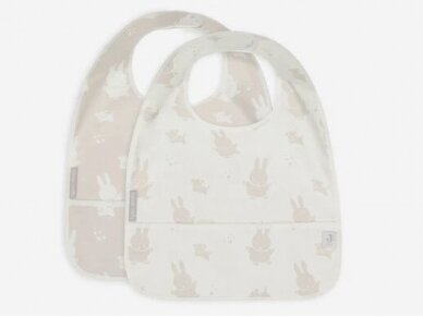 Bib Waterproof Miffy Snuffy Nougat 2vnt. Bib Waterproof Miffy Snuffy Nougat 2vnt.